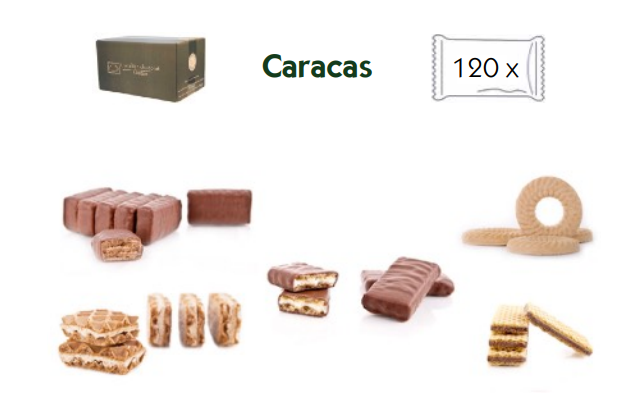 Koekjes assortiment CARACAS (120stuks)