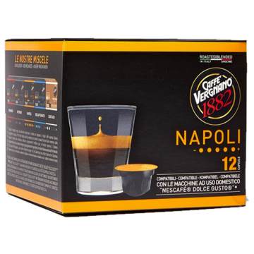 Caffe Vergnano Dolce Gusto capsules NAPOLI (12st)