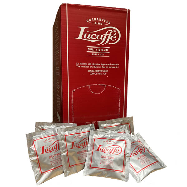 Lucaffe ESE servings Decaffeinato (150 stuks)