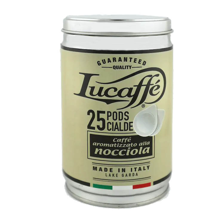 Lucaffe ESE servings Nocciola TIN (25 stuks)