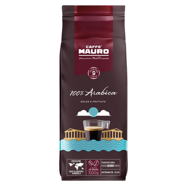 Caffè MAURO koffiebonen Mediterranean 100% ARABICA (1kg)