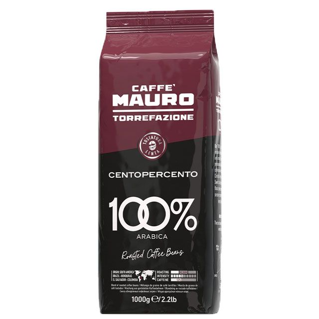 Caffè MAURO koffiebonen CENTOPERCENTO 100% (1kg)