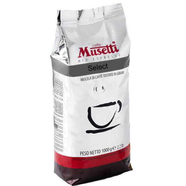 Caffé Musetti- Mio Espresso- Koffiebonen- 1 kg- Miscela 201