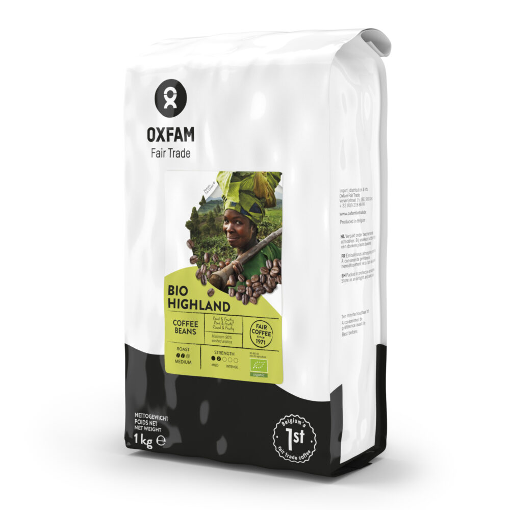 Oxfam koffiebonen BIO HIGHLAND (1kg)